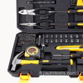 Boîte à outils de menuiserie de 78 pièces outils matériels ménagers